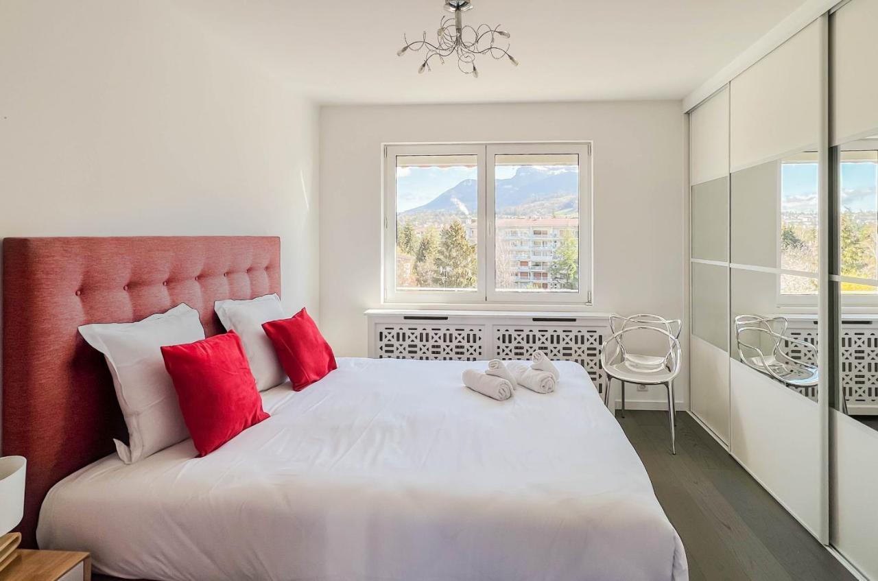 אנסי Penthouse Vue Incroyable Lac Et Montagnes מראה חיצוני תמונה