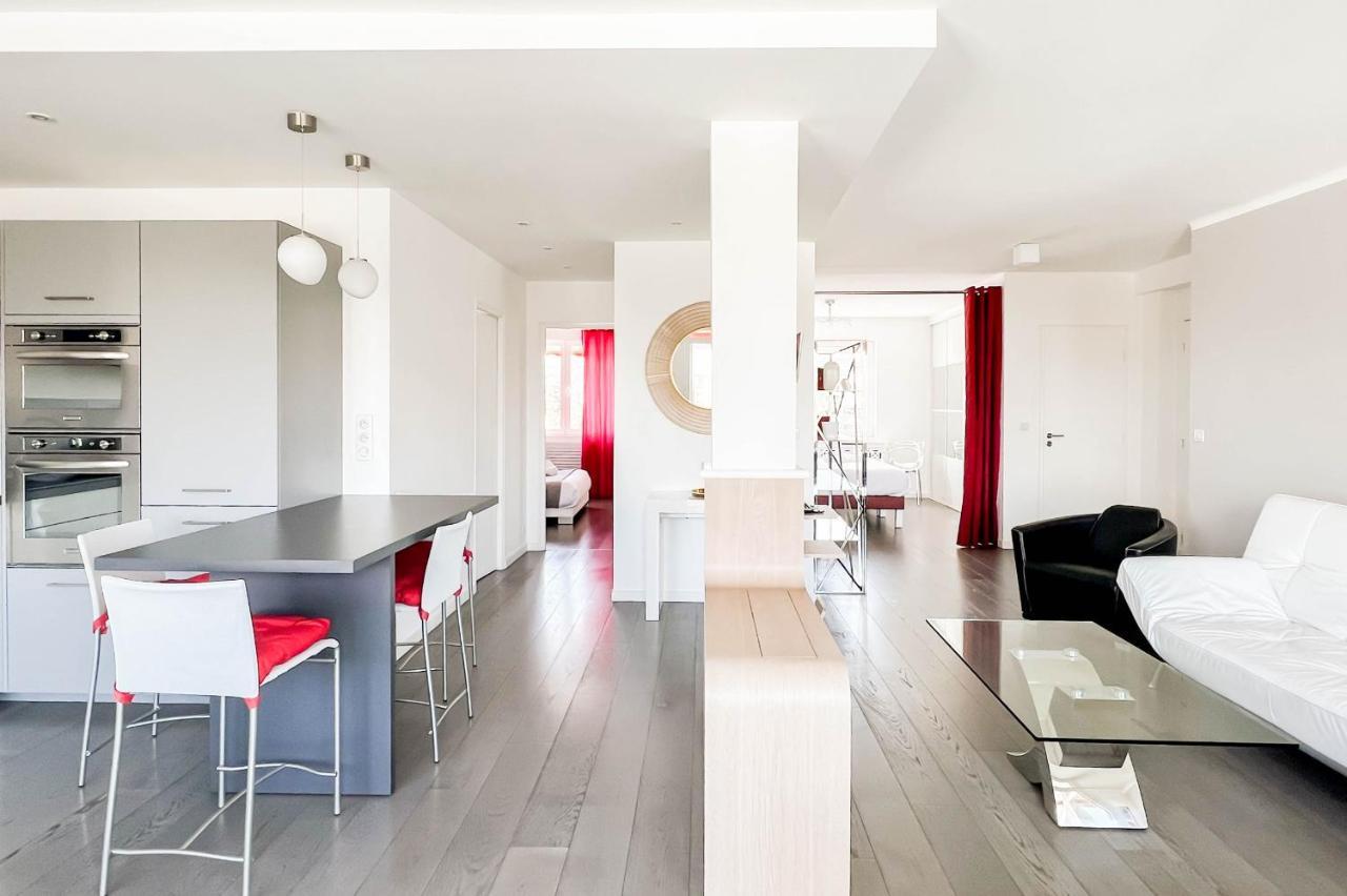 אנסי Penthouse Vue Incroyable Lac Et Montagnes מראה חיצוני תמונה